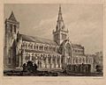 Glasgow Cathedral, Southwest View engraved by John Henry Le Keux - ABDAG006447