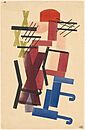HNW Compositie met letters X, 1927
