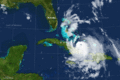 Hurricane Matthew en route to Florida