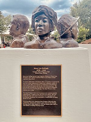 Image - 7 Four Busts and Plaque