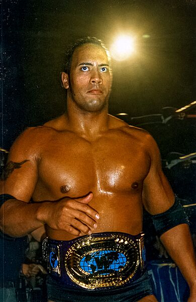 Intercontinental Champion THE ROCK b
