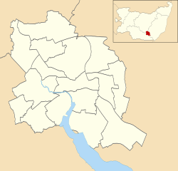 Ipswich Blackfriars is located in Ipswich