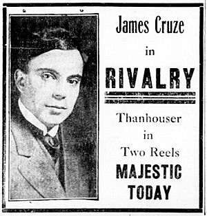 Jamescruzeinrivalry-newspaperad1914