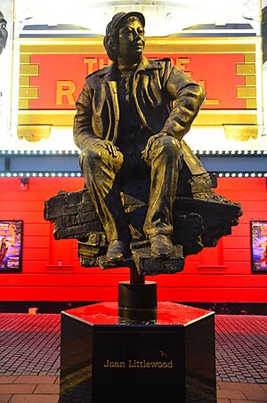 Joan Littlewood at Theatre Royal Stratford