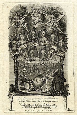 Johann Esaias Nilson Hubertusburger Frieden ubs G 0335 II