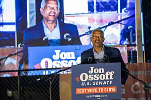 Jon Ossoff's Kick-off Drive-In Rally 9O3A9524 (50588260133)