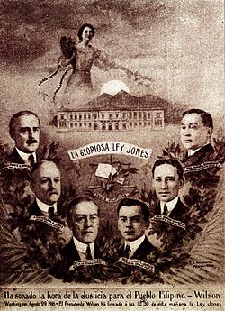 Jones Law poster Philippines 1916