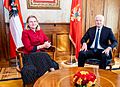 Karin Kneissl reist nach Podgorica (45114723201)