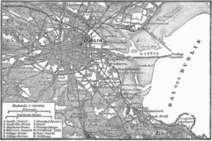 Karte Dublin MKL1888