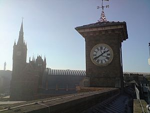 Kings Cross Station Clock Tower - geograph.org.uk - 1419434