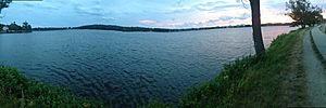 Lake Quannapowitt Panorama