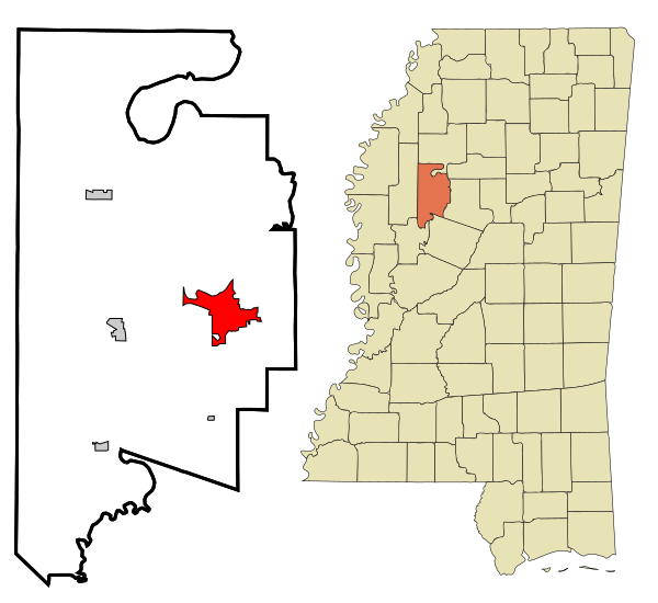 Image Leflore County Mississippi Incorporated and Unincorporated areas