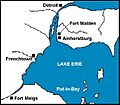 Location of Frenchtown War of 1812