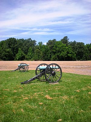 Malvern Cannons , Civil War Battlefield, RIchmond National Battlefield - Stierch
