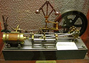 Model of pumping engine 023
