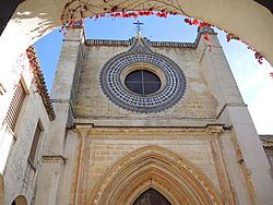 Monastery of Santa Maria de las Cuevas Serville rose window