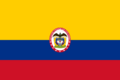 Naval ensign of United States of Colombia