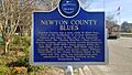 Newton County Blues - Mississippi Blues Trail Marker