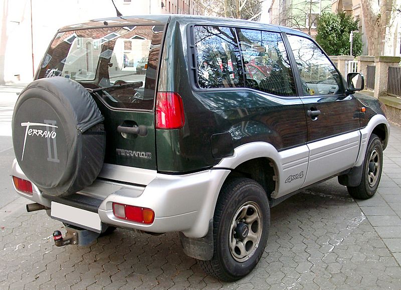 Nissan Terrano rear 20080326