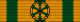 Ordre de la couronne de Chene Officier ribbon.svg