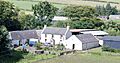 Over Borland Farm, Dunlop, East Ayrshire, Scotland - farm building layout