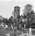Overzicht begraafplaats met klokketoren - Hoogezand - 20114845 - RCE
