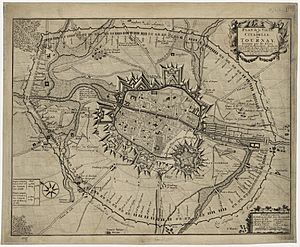 Plan de Tournai 1709