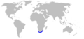Poroderma africanum distmap