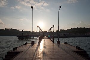 Port Blair, Andamans, Sea bridge