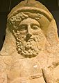Protome bearded Dionysus early 4 c BC, Prague Kinsky, NM-HM10 7671, 140956