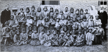 Refugee Girls from the Kurdistan Mountains