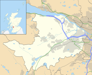 Renfrewshire UK location map