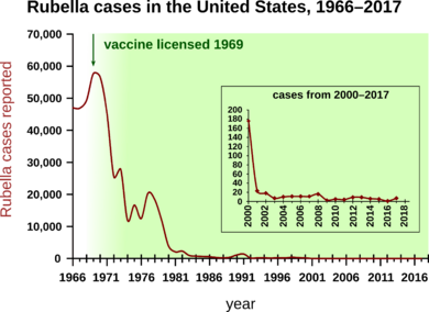 Rubella in the US 1966-2017