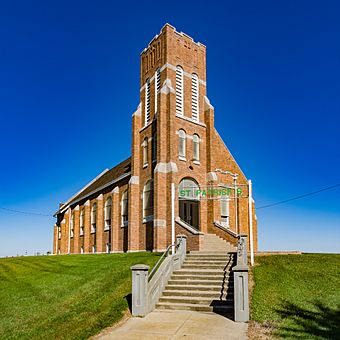 Saint Patricks Catholic Church-Cedar-Greene County- Iowa-NRHP 92000840-10-8-2016-5042.jpg