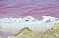 Sea salt, evaporation pond Walvis Bay (2014)