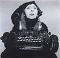 Self portrait Photo of Geta Brătescu