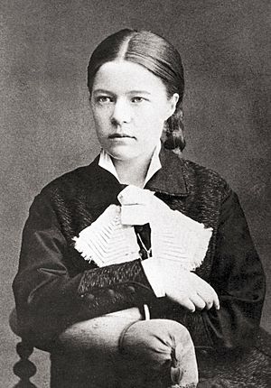 Selma Lagerlöf in 1881
