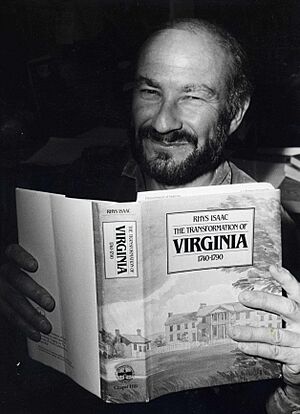 Small picture of Rhys with book 1983