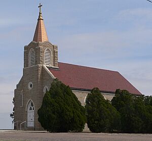 St. Mary's Church (Hodgeman County) from SW 1