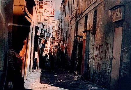Strait street, Valletta, 1980