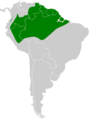 Tachyphonus surinamus map