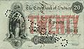 The City Bank Of Sydney 20 pound note