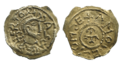 Tiers de sou d'or de Dagobert II