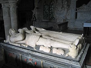 Tomb in St Cuthbert's, Holme Lacy