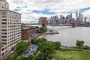 View of Brooklyn Bridge Park from Manhattan Bridge.jpg