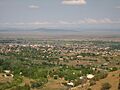 View of Taos, NM from mountain trail Picture 2000