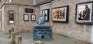 William Conor statue Belfast 2023-05-24 1