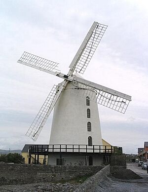 Windmill at Blennerville, Co. Kerry - geograph.org.uk - 249560