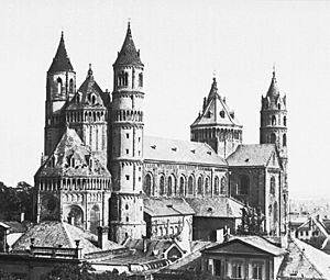 Wormser Dom SW vor 1901