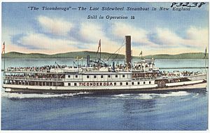 "The Ticonderoga" -- the last sidewheel steamboat in New England still in operation.jpg